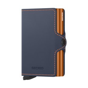 Secrid Twinwallet matte nightblue-orange